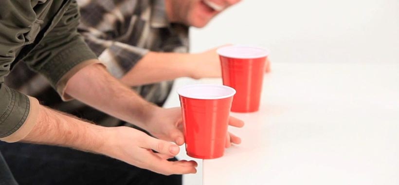 flip the cup party game