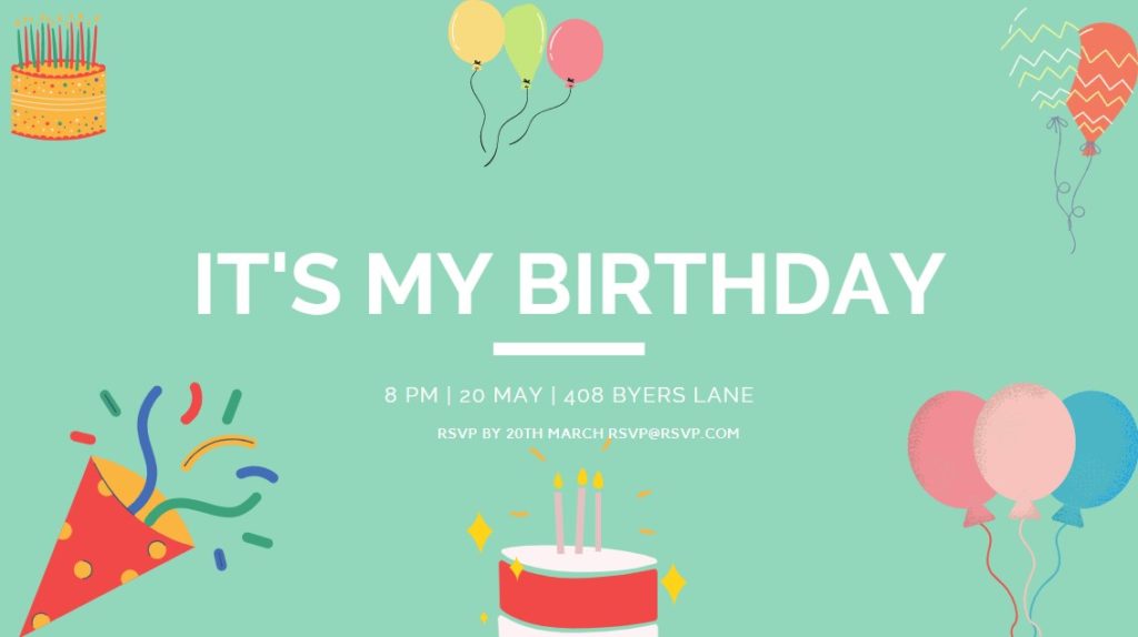 How to RSVP to a Birthday Party Invitation